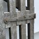 Paire de portes en bois