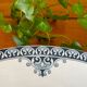 Large antique serving dish in Saint-Amand earthenware (Nord)