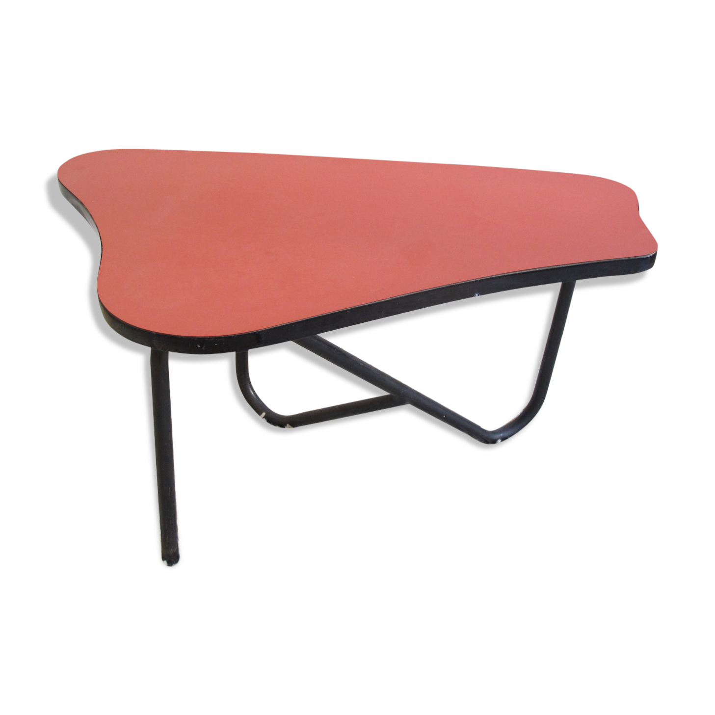 1960s free form kidney coffee table