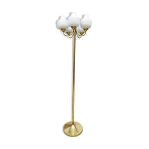 Lampadaire italien vintage en laiton