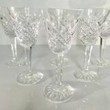 6 Verres à Liqueur en Cristal - Taille diamant