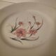 Limoges Lafarge porcelain compote bowl. Water lilies.