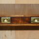 Kennedy Harrods military campaign console with two drawers