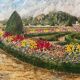 Tableau parc du chateau de Versailles Henri Martin