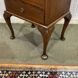 English mahogany music cabinet, early 20th century