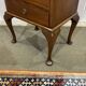 English mahogany music cabinet, early 20th century