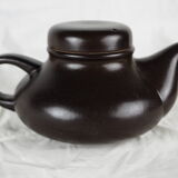 Black teapot - Gresline, Franco Pozzi, Italian design - 1970s