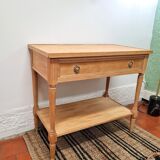 Solid wood console