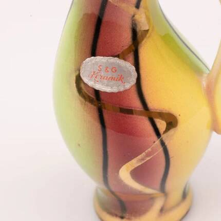 Jug vase with handle Scheurich & Greulich Ceramics - H 17 cm