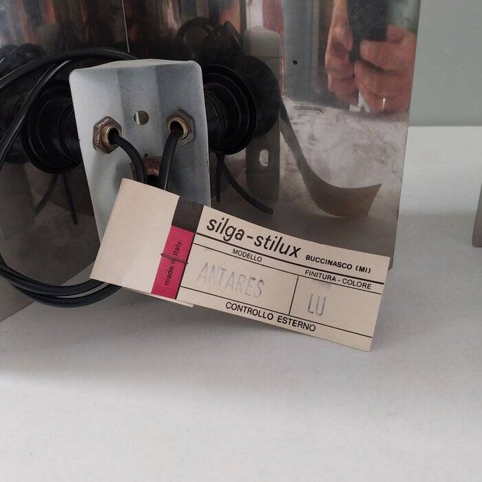 Stilux Milano - Antares chrome metal wall lights