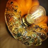 Murano flower wall light