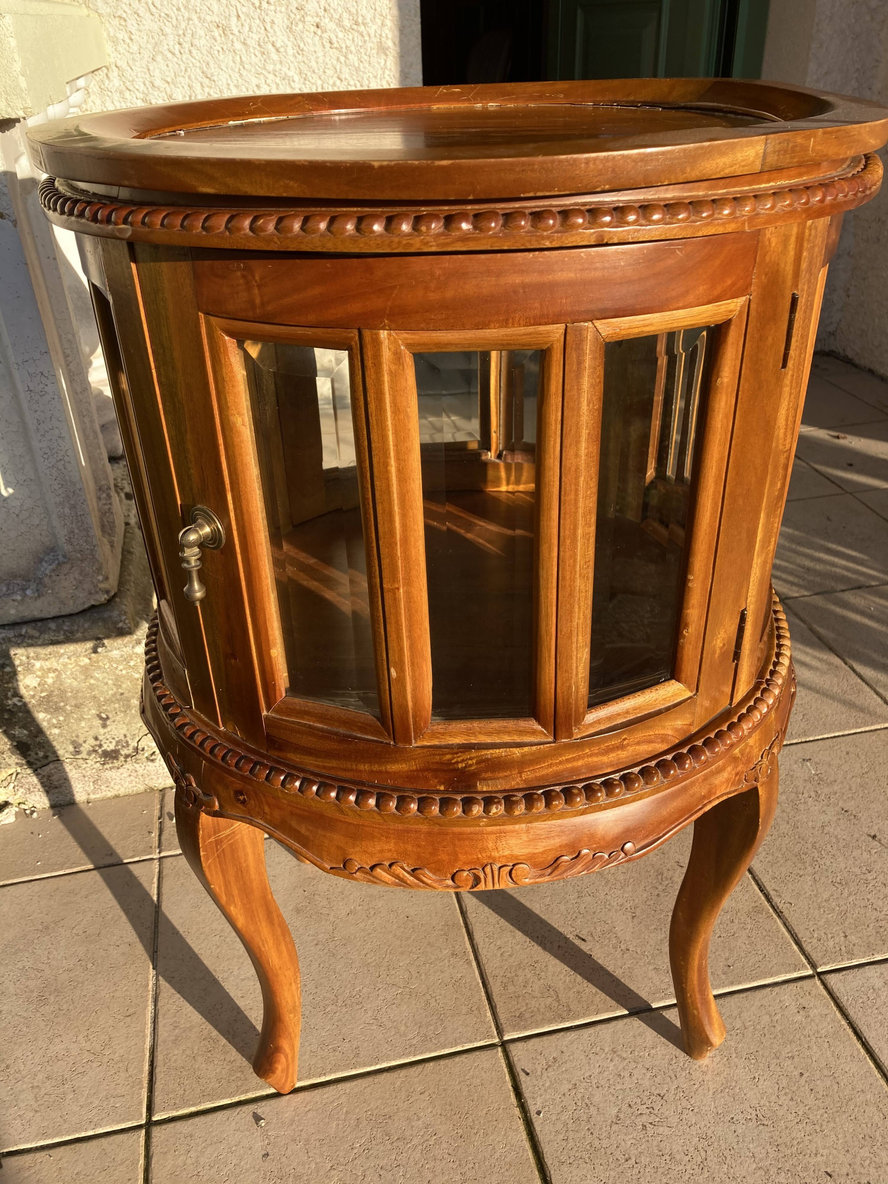 Meuble bar rond