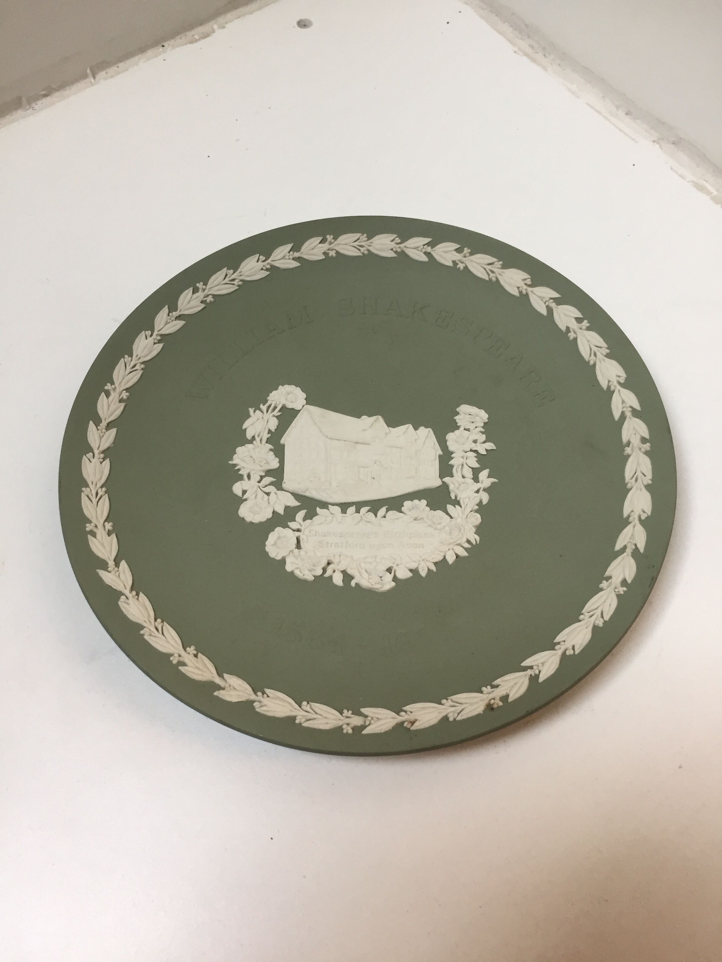 Wedgwood William Shakespeare porcelain plate