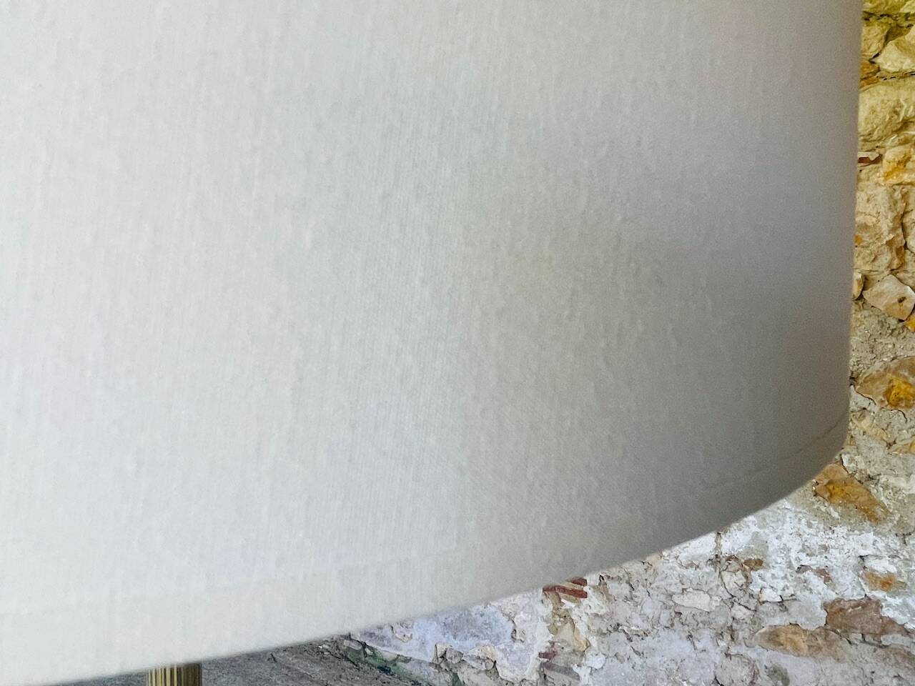 Vintage brass floor lamp, tripod circa 1960s