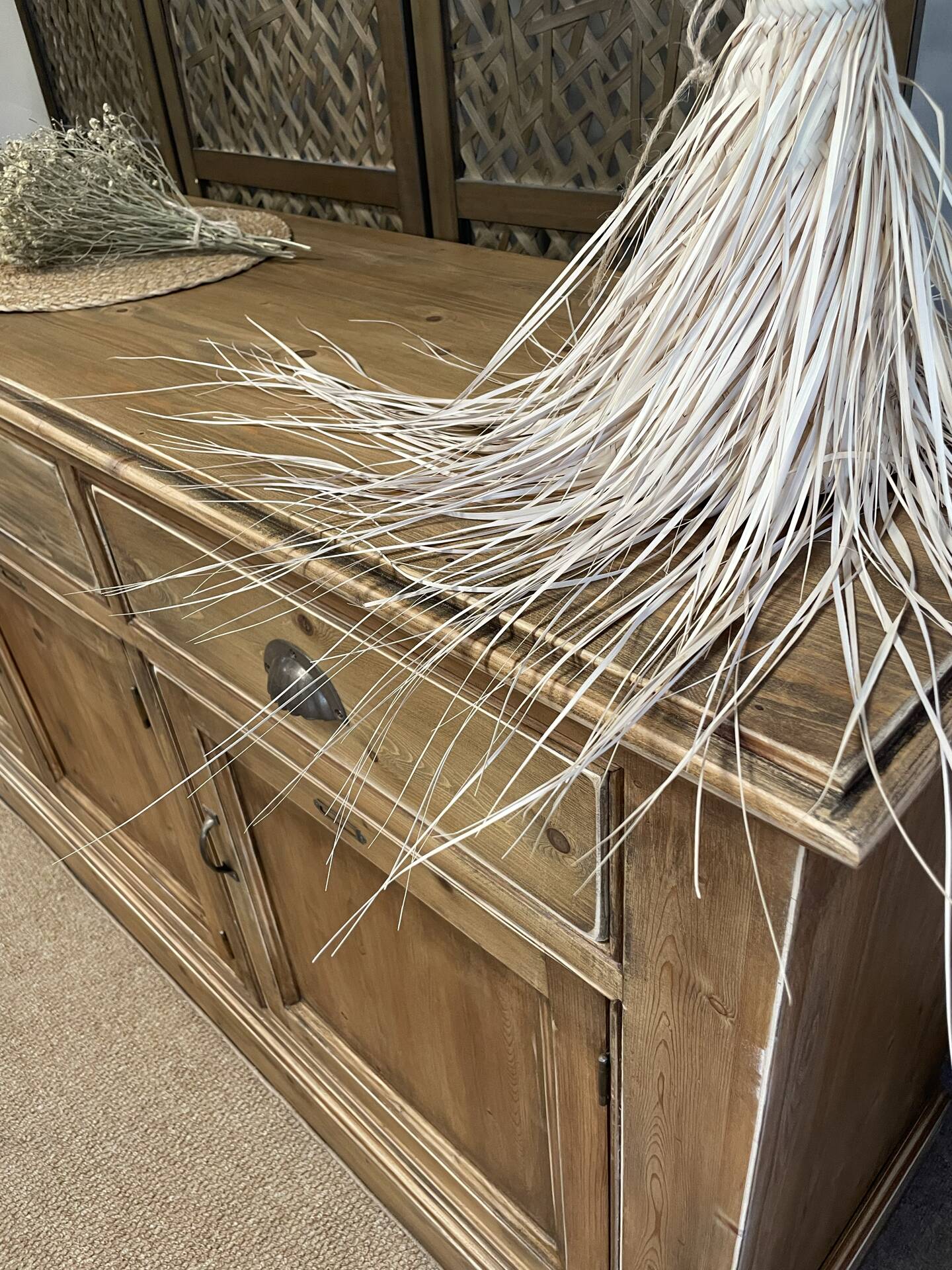 Wooden sideboard
