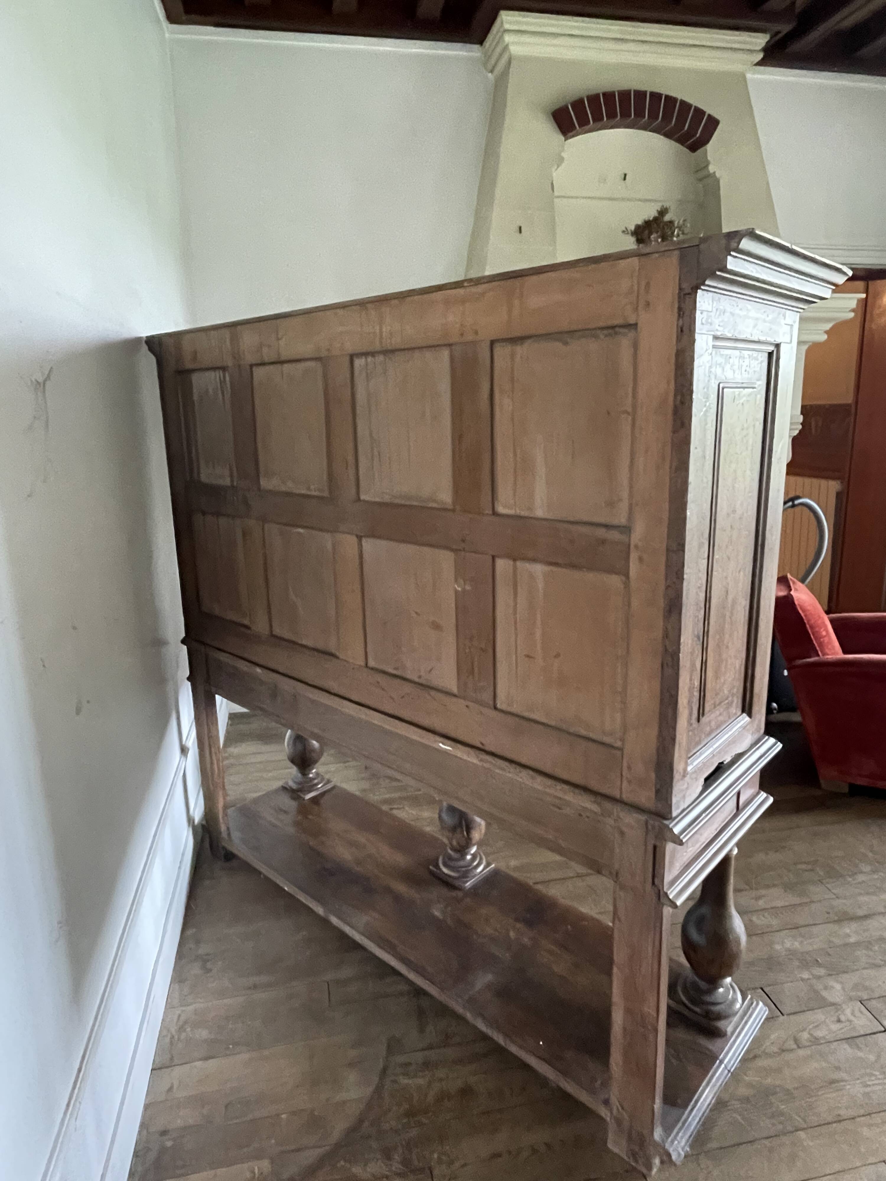 Antique high sideboard