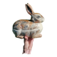 Hand-painted retro rabbit terrine Caugant 💐