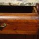 Art Deco sideboard in walnut with a marble top