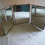 Barber mirror triptych early 1900