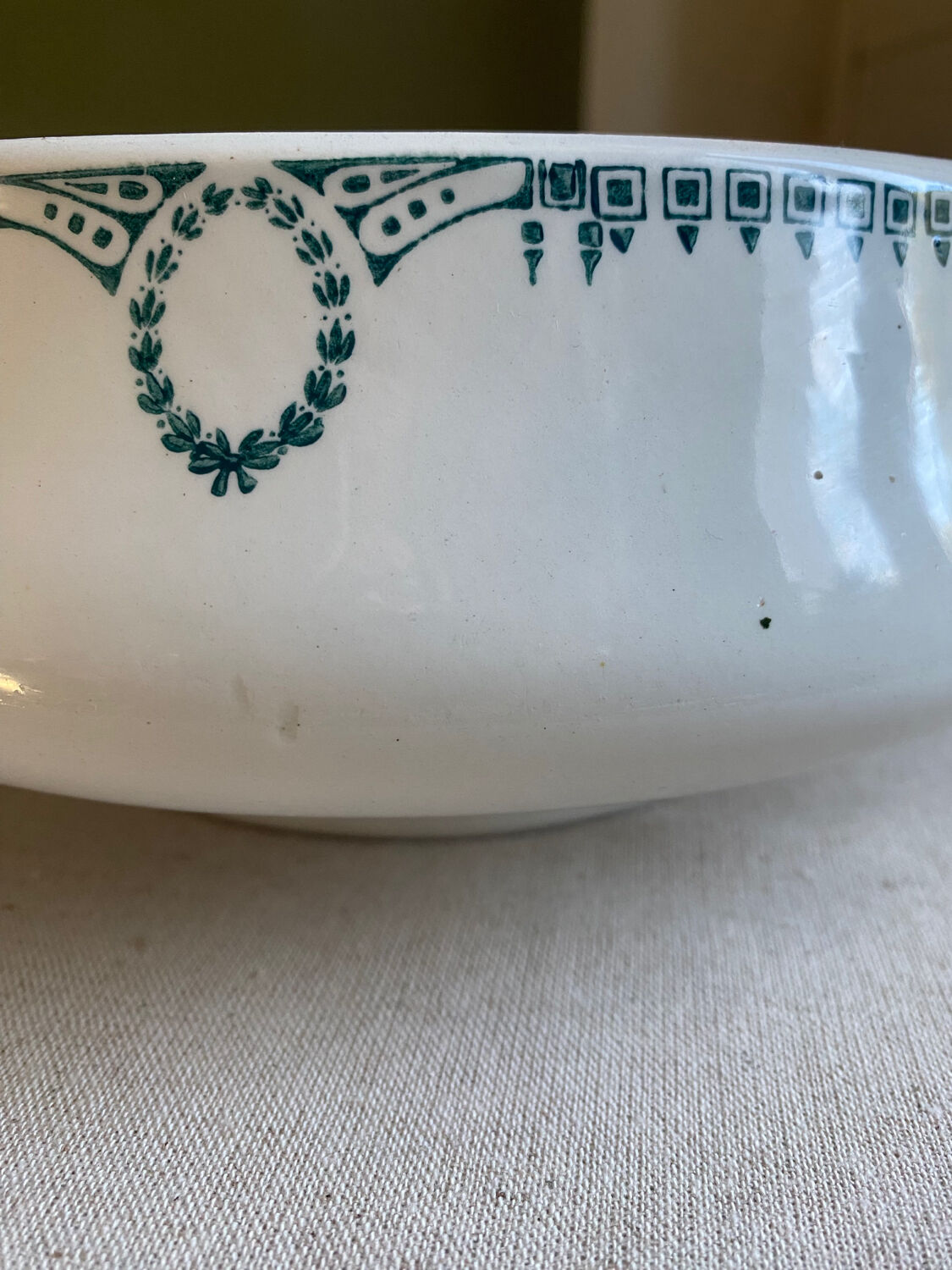 Tureen stamped new ceramic factories of North Saint Amand