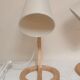 Pair of modernist lamps