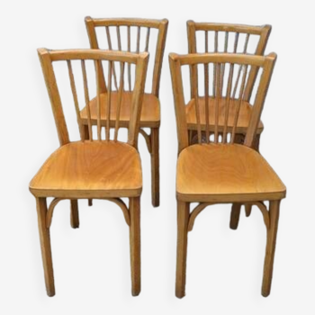 Lot de 4 chaises bistrot