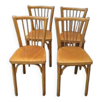 Lot de 4 chaises bistrot