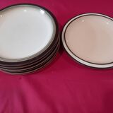 Vintage: Set of 6 Denbry English Dinner Plates