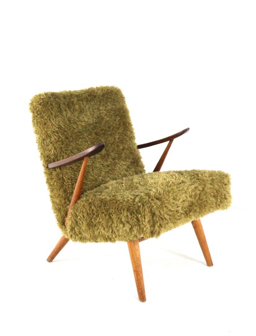 Fauteuil Coja vintage restauré du milieu du siècle 'Zwijndrecht'