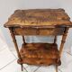 Gueridon scelette bois de style Art nouveau