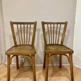Lot of 2 Baumann chairs