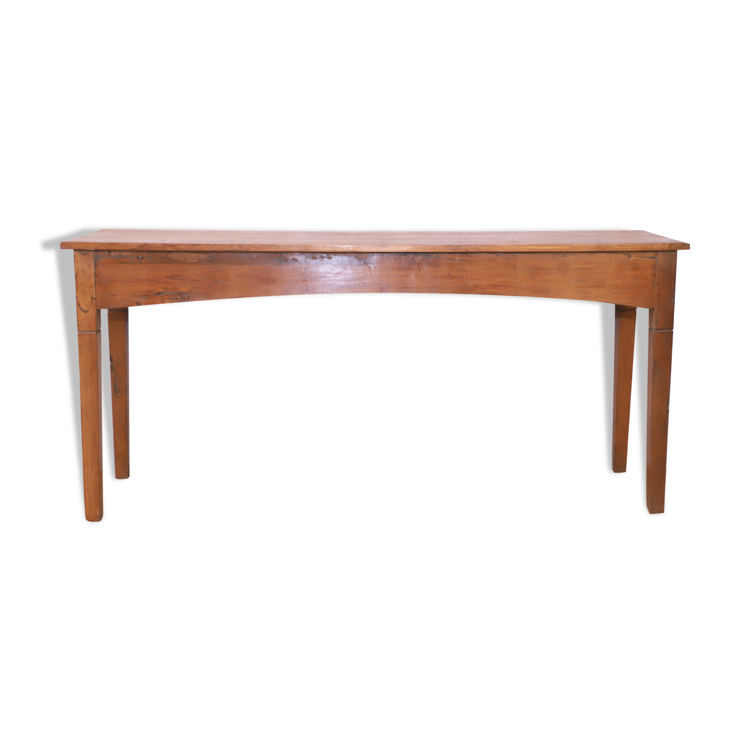 Burmese teak console