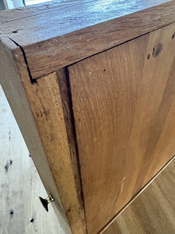 Ancienne table de ferme en chêne massif