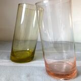 Vintage colorful design glasses year 70-80