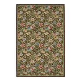Handmade Vintage Flatweave Needlepoint Kilim 186 cm x 277 cm