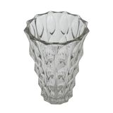 Crystal vase, Italian design, 1960s, manufactured in Italy