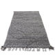 Black Berber rug zanafi 145x260 cm