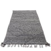 Black Berber rug zanafi 145x260 cm