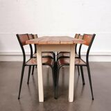 Fine and long farm table