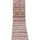 Vintage Turkish hallway rug 75x836 cm