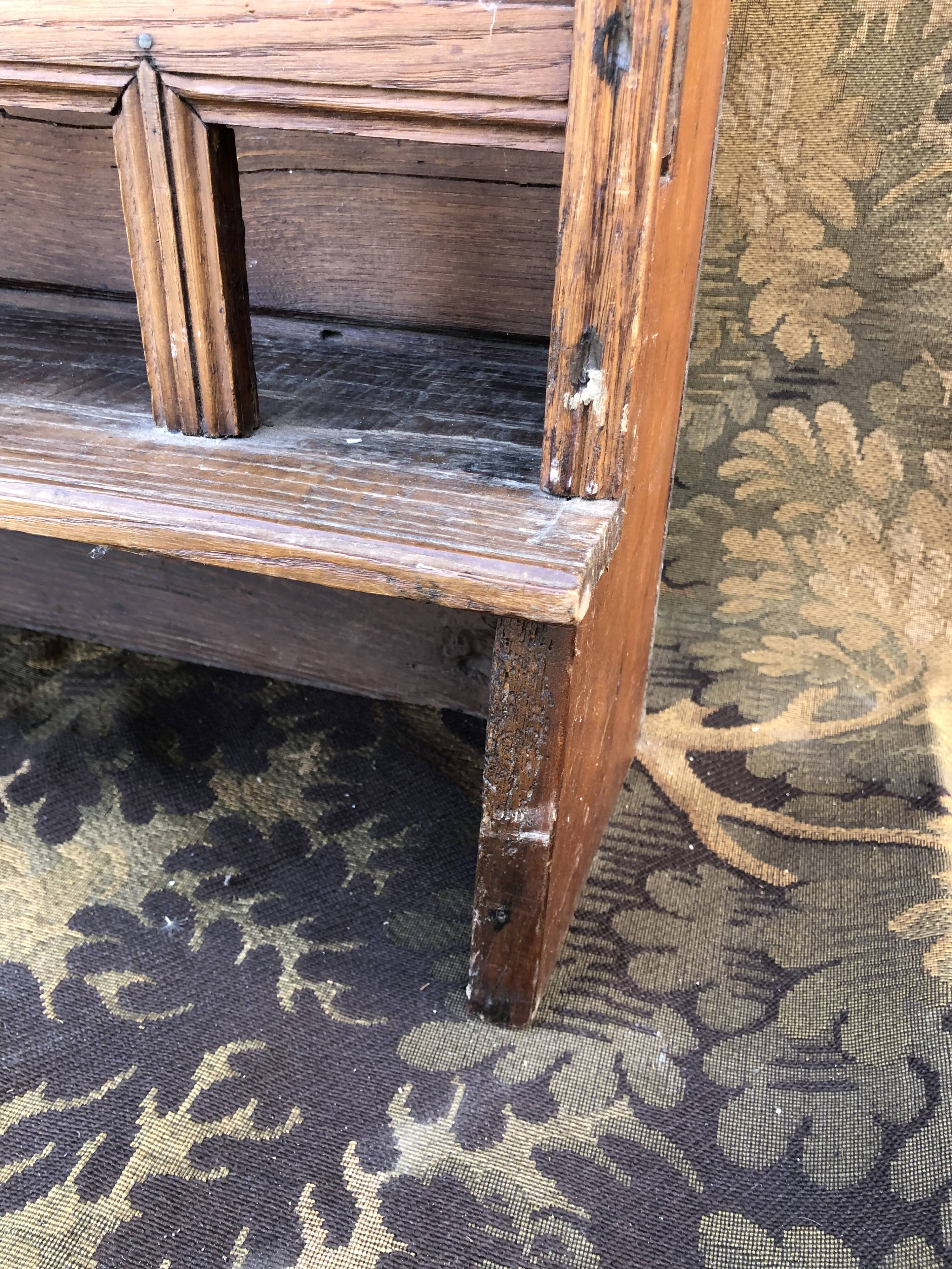 Rustic nineteenth-century vessel