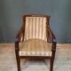 Fauteuil gondole empire