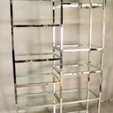 70's chrome shelf
