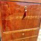 Mahogany drop-leaf secretary, Louis Philippe