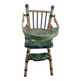 Wooden high chair for dolls