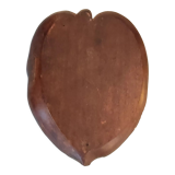 Old empty wooden pocket Art Nouveau butterfly décor