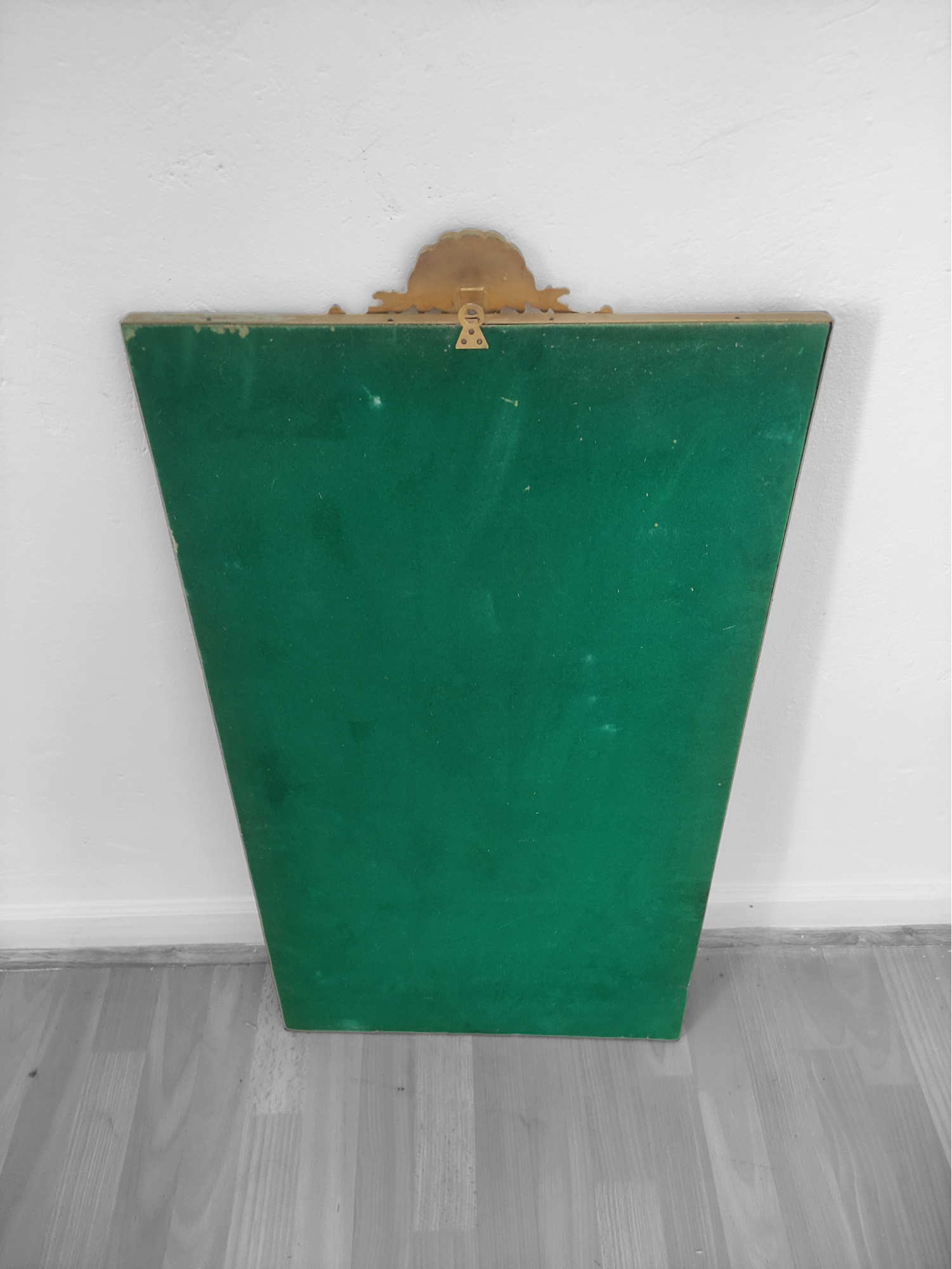Large brass mirror 50x88cm