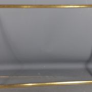 Frame baguette wood gilding gold leaf 56x42 foliage 54x40 cm good used SB