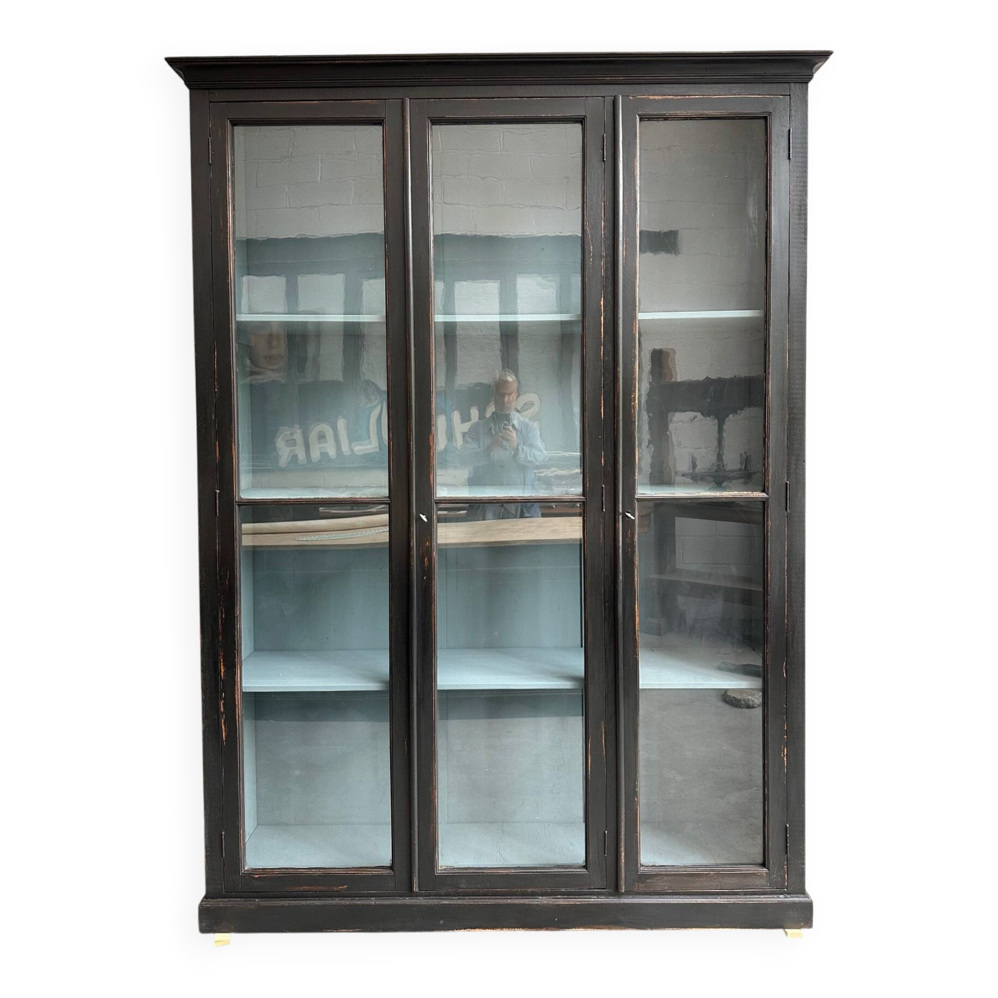 Late 19th century museum display case