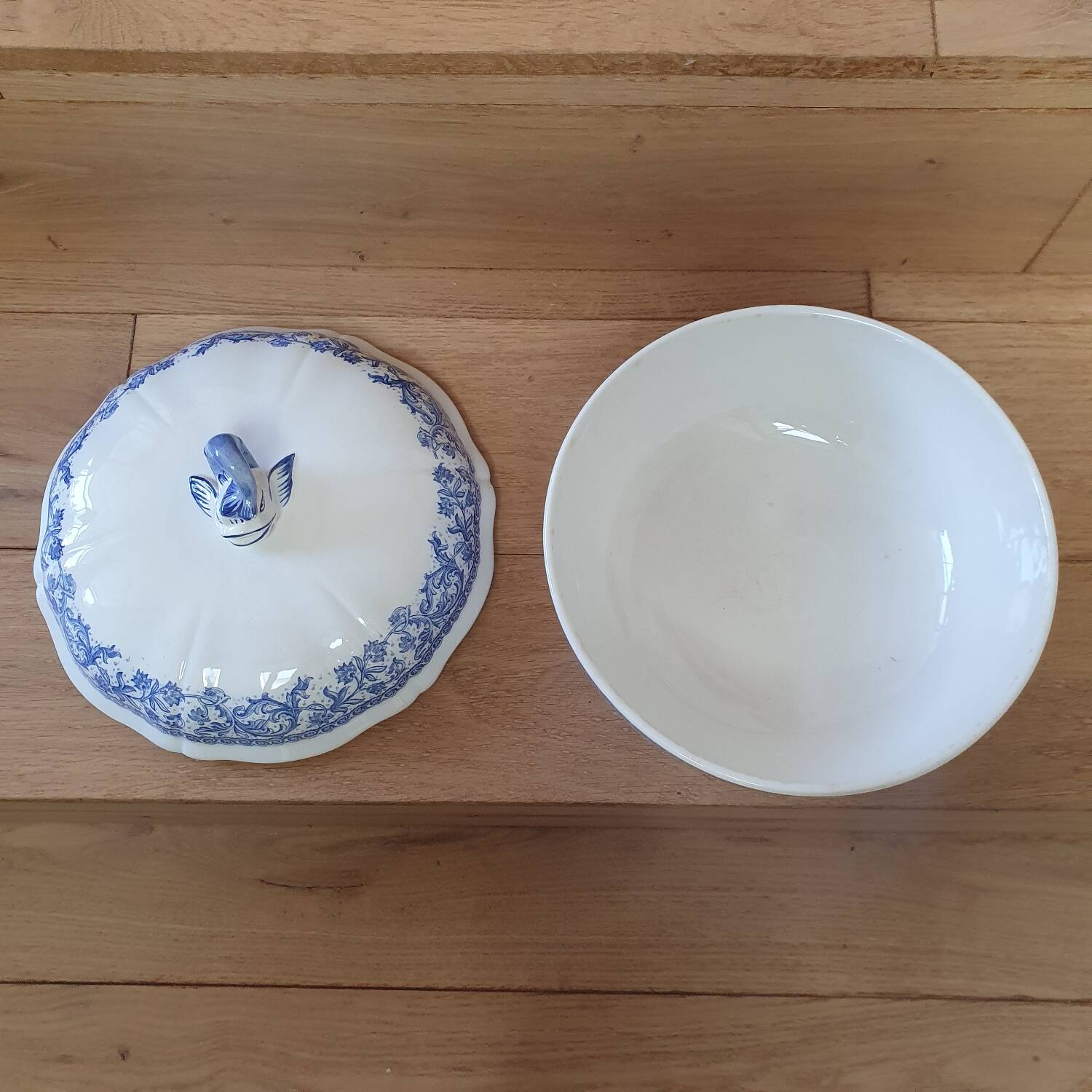 Soupière Gien Rouen